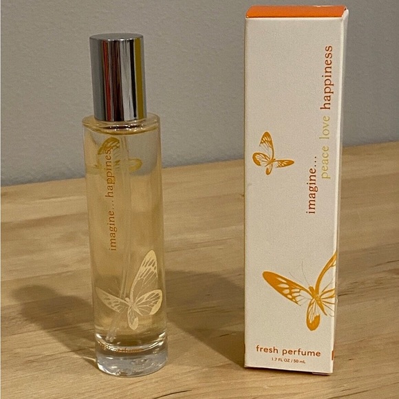 ♦️NWOB♦️HTF♦️BATH & BODY WORKS LIMITED EDITION IMAGINE HAPPINESS FRESH PERFUME - Picture 2 of 9